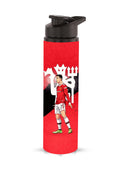 ronaldo red power water bottle