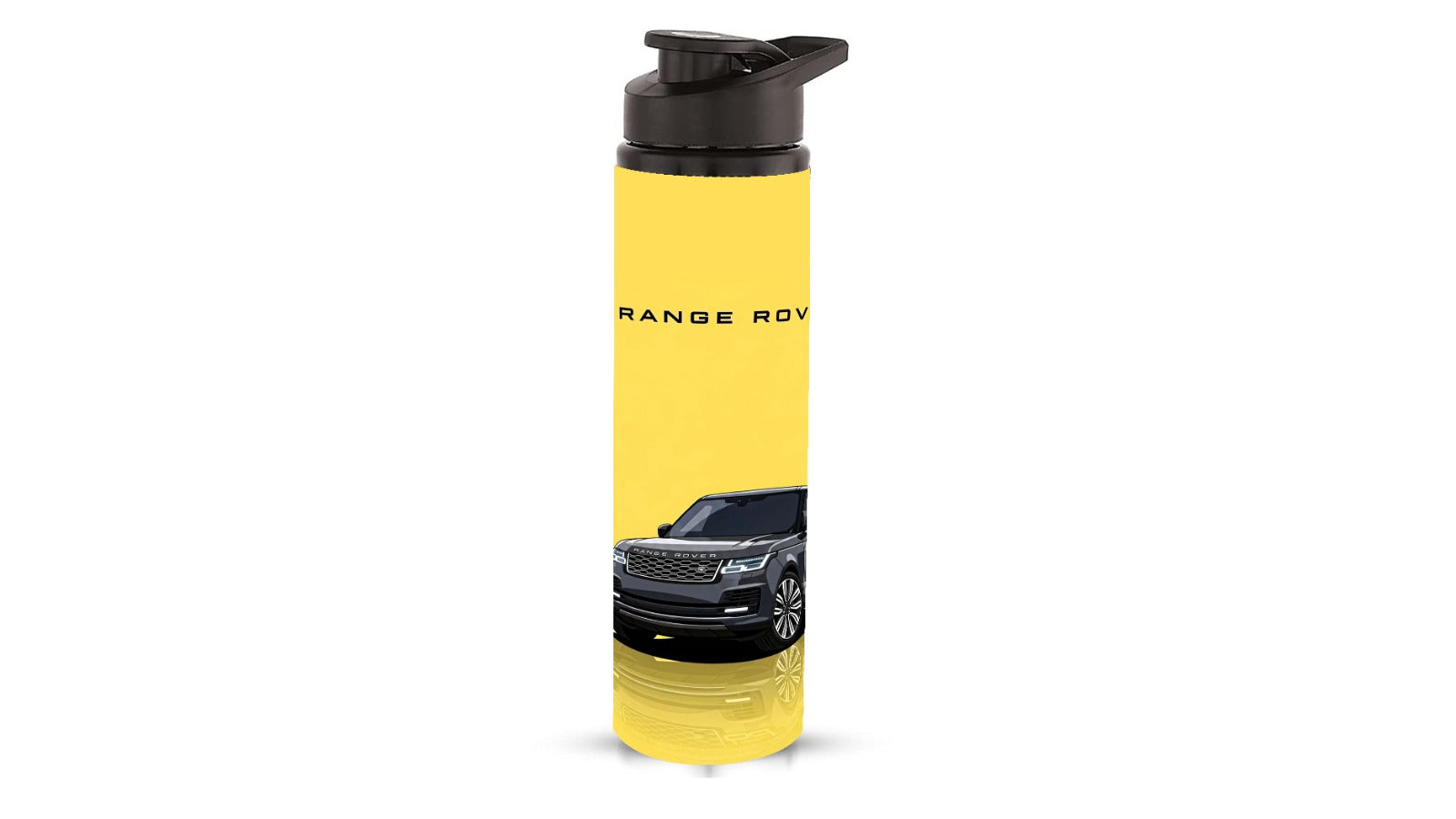 Range rover car collection water bottle