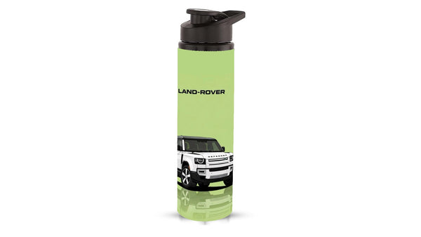 Land rover car collection water bottle