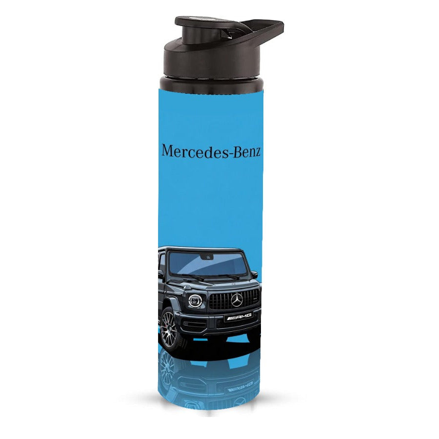 Mercedes car collection water bottle